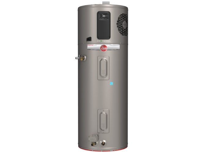 Rheem ProTerra Hybrid Electric Heat Pump Water Heater phcppros